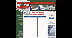 Desktop Screenshot of leafproof.com